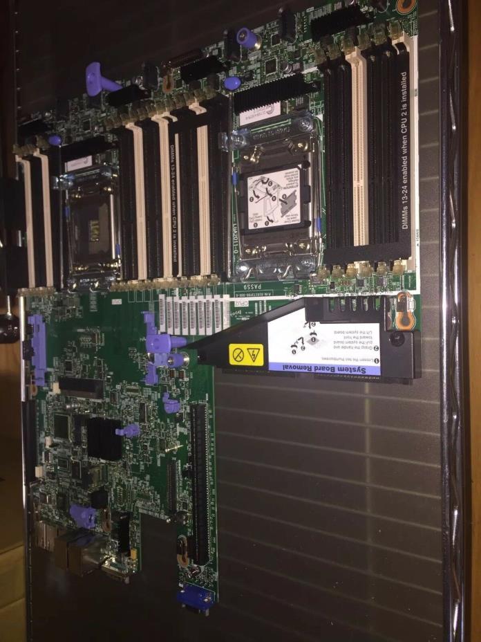 00J6192 IBM Server Motherboard for Server X3550 M4  Dual LGA2011 CPU Sockets