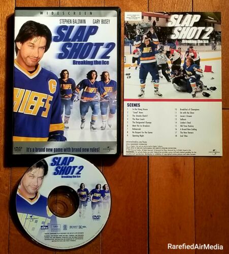 SLAP SHOT 2: BREAKING THE ICE (DVD, 2002) Gary Busey *FREE SHIPPING*