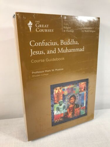 The Great Courses Confucius, Buddha, Jesus, and Muhammad DVD & Book Set