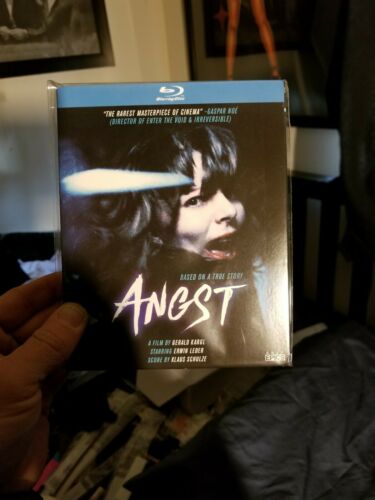 Angst Blu-ray (HORROR) **WITH RARE SLIPCOVER** EXCELLENT Condition!