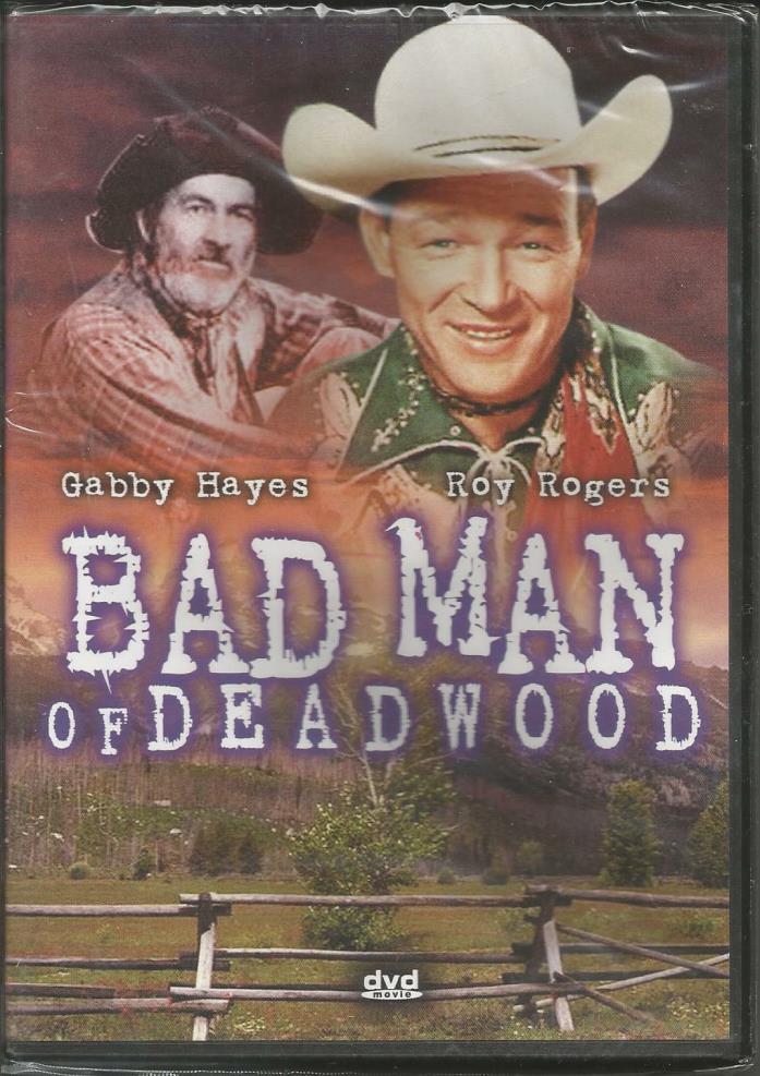 Bad Man of Deadwood Roy Rogers Gabby Hayes DVD New 2004 Region Free