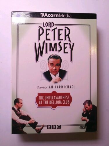 LORD PETER WIMSEY: UNPLEASANTNESS AT THE BELLONA CLUB 2-DISC DVD SET, BBC VIDEO
