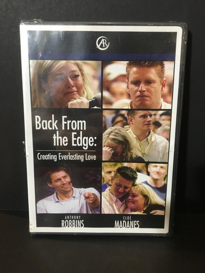 Back From The Edge Creating Everlasting Love (DVD) Anthony Robbins NEW SEALED