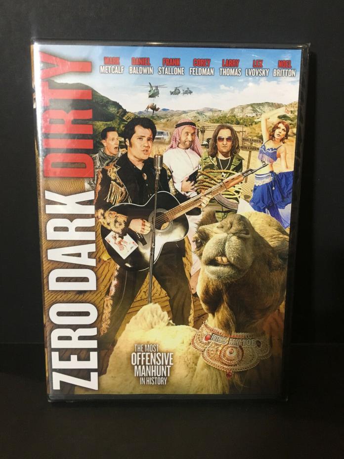 Zero Dark Dirty New! DVD, Corey Feldman Movie Baldwin Comedy Parody Stallone