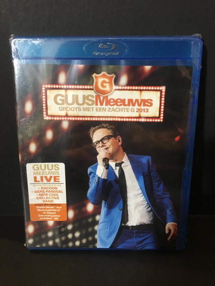 Guus Meeuwis - Groots Met Een Zachte G 2013 Live@Psv Stadion Eind Blu-Ray Bluray