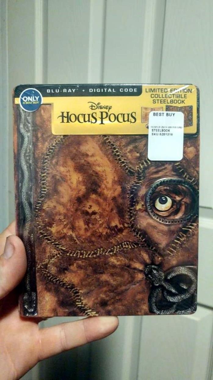 Hocus Pocus (Blu-ray) Steel book BestBuy Exclusive  -25th Anniversary