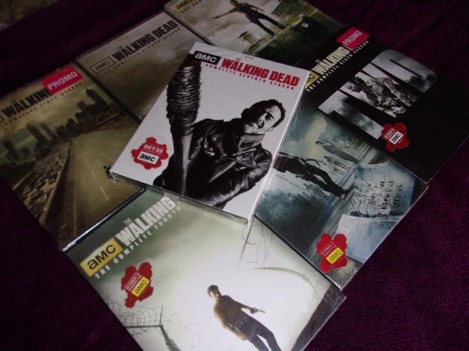The WALKING DEAD DVD ALL Season 1-7 Complete DVD Collection