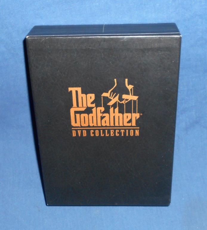 The Godfather DVD Collection ~ 5-Disc Box Set Part 1 2 3 & Bonus Content Lot