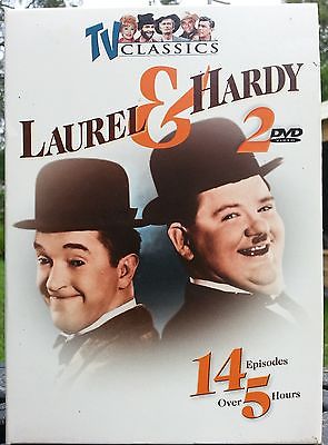 Laurel & Hardy, 14 Episode 2 Disc Set (DVD, 2003)