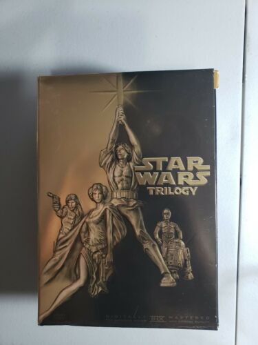 Star Wars Trilogy (DVD, 2004, 4-Disc Set, Full Screen)