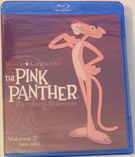 The Pink Panther Cartoon Collection Vol. 2 (Blu-ray 1966-1968) NEW Sealed