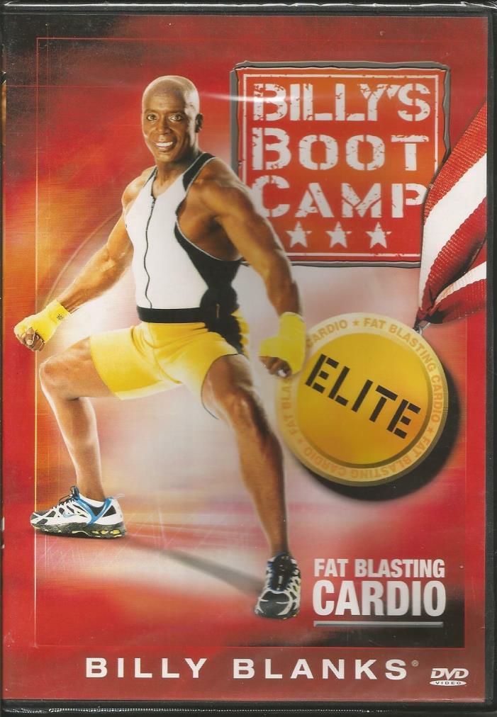 Billy Blanks DVD New Fat Blasting Cardio Billys Boot Camp All Regions Gaiam