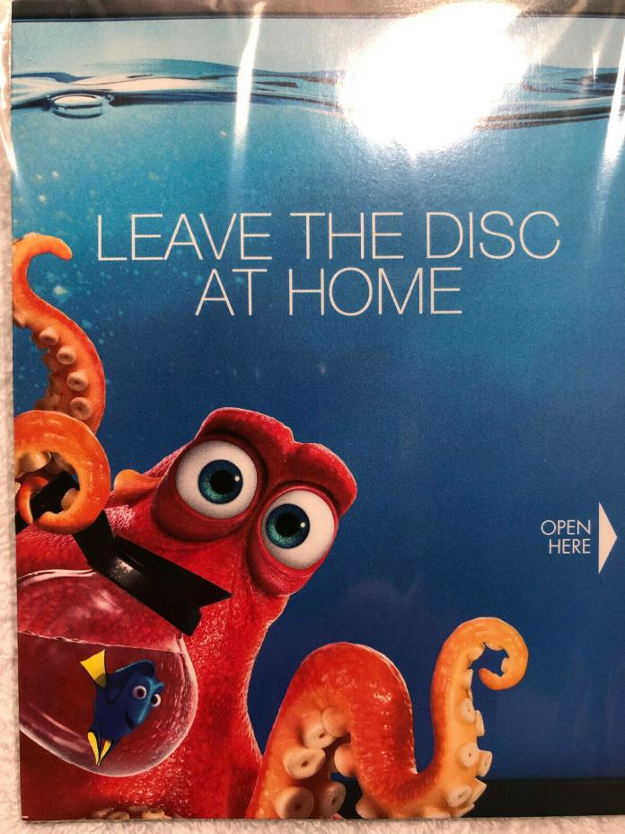 DISNEY'S FINDING DORY - HD DIGITAL CODE ONLY (NO BLU RAY OR DVD DISCS)