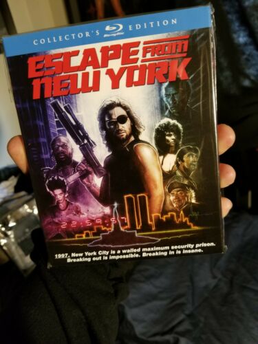 Escape From New York (Scream Factory) Blu-ray *WITH SLIPCOVER*