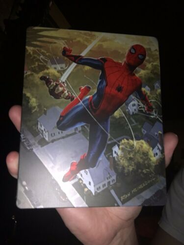 Spider-Man Homecoming Steelbook 4K Ultra HD Blu-Ray *Best Buy Exclusive*
