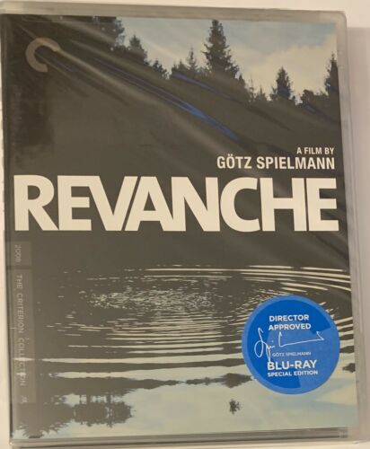 Revanche (Blu-ray Disc, 2010, Criterion Collection) NEW Sealed