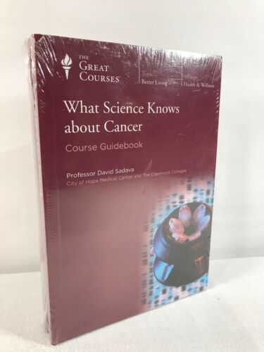 The Great Courses What Science Knows About Cancer  DVD & Book Set