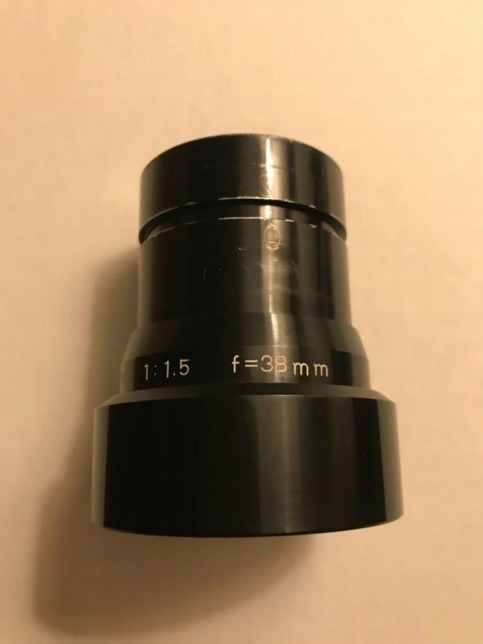 16mm ELMO Projector Lens 38mm AL and CL For A Big Picture