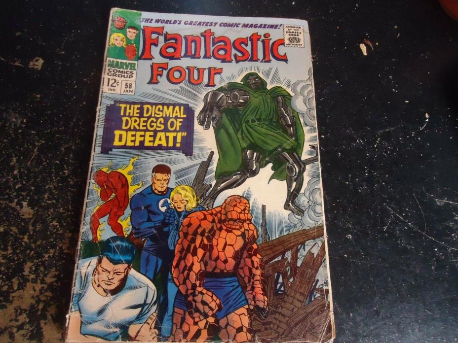 Fantastic Four # 58 Marvel Comics