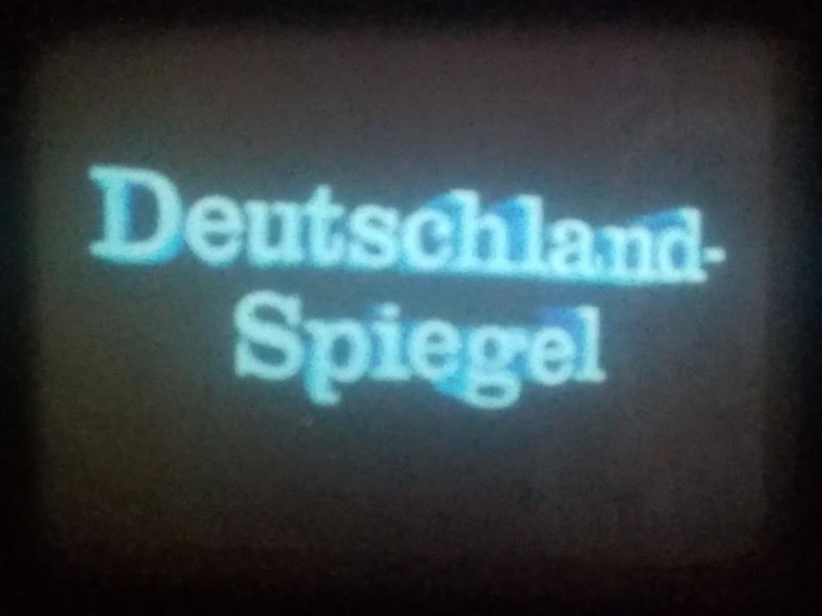 16mm film - THE GERMAN SCENE (1982) Deutschlandspiegel 1982-04 ENGLISH LANGUAGE