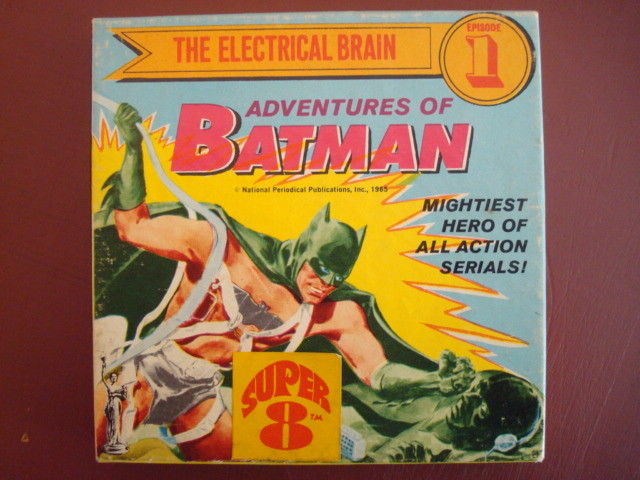 1965 BATMAN EPISODE 1  SUPER 8 FILM ELECTRICAL BRAIN