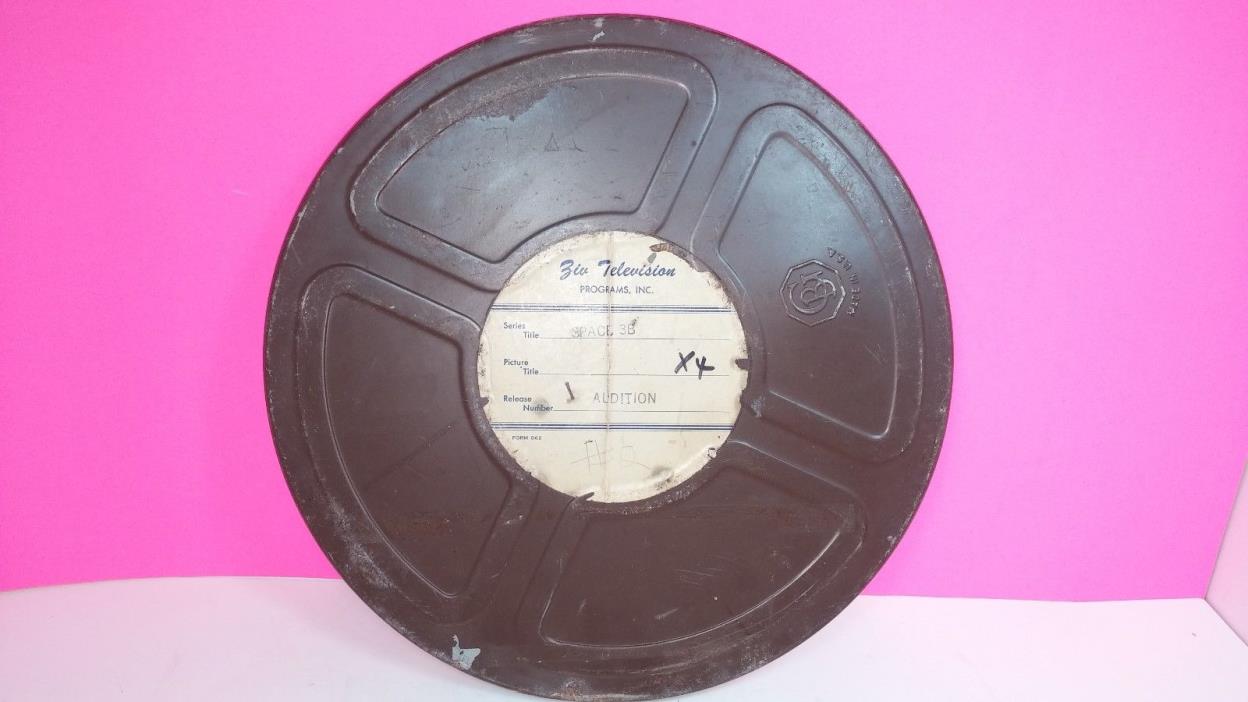 William Lundigan Men Into Space 16mm Audition Space 3B Heads 16mm Antique Reel