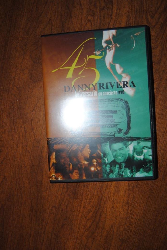 DANNY RIVERA - 45 Aniversario En Concierto Anniversary Concert DVD
