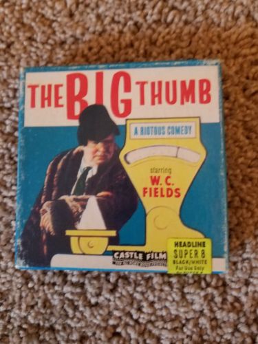 Original Vintage Castle Films- The Big Thumb W.C. Fields Super 8mm