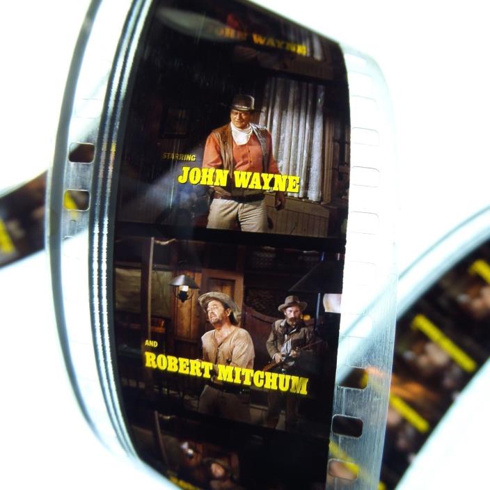 El Dorado 1966 John Wayne  - 35mm Movie Film Trailer Robert Mitchum, James Caan