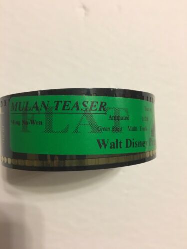 WALT DISNEY MOVIE  MULAN TEASER TSR #1 DISNEY PICTURES 35MM