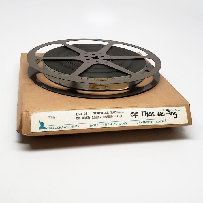 Vintage 16mm Of Thee We Sing film