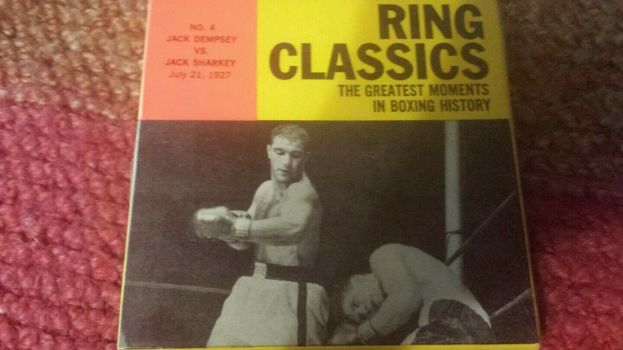 Vintage ring classics  8 mm the greatest moments in boxing history