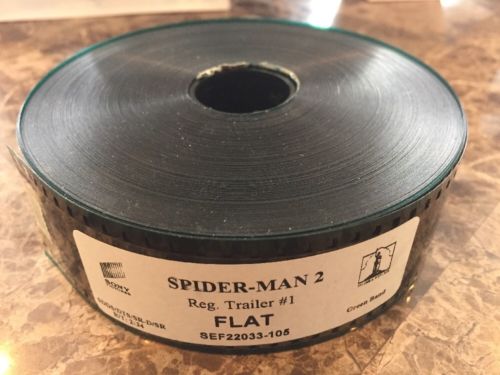 Spider-Man 2 35mm TRAILER REEL MOVIE THEATER - Sony Pictures Marvel Film