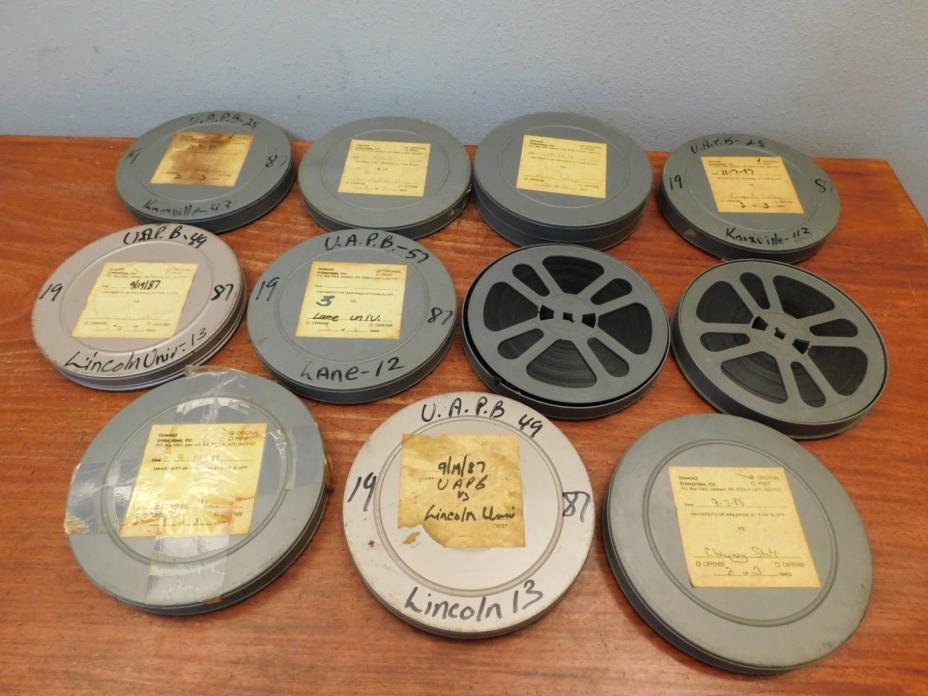 Lot University of Arkansas Pine Bluff College Football 16mm Film From The 80s