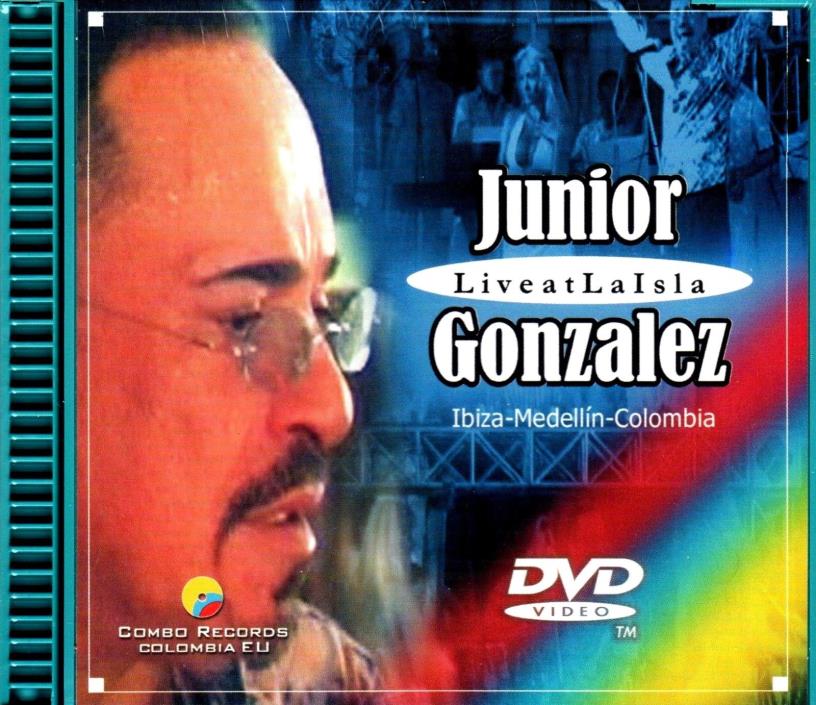 JUNIOR GONZALEZ - LIVE AT LA ISLA - IBIZA MEDELLIN COLOMBIA - DVD NEW ORIGINAL