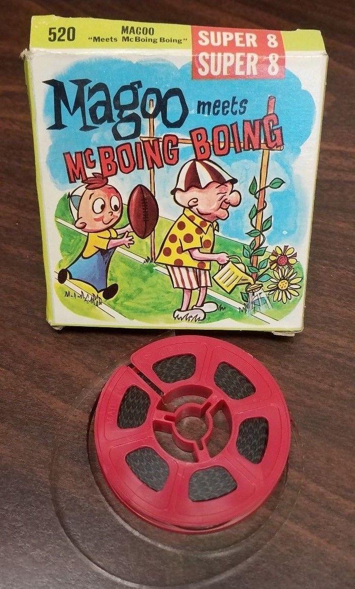 Mr. Magoo Vintage Super 8 Black & White Silent film