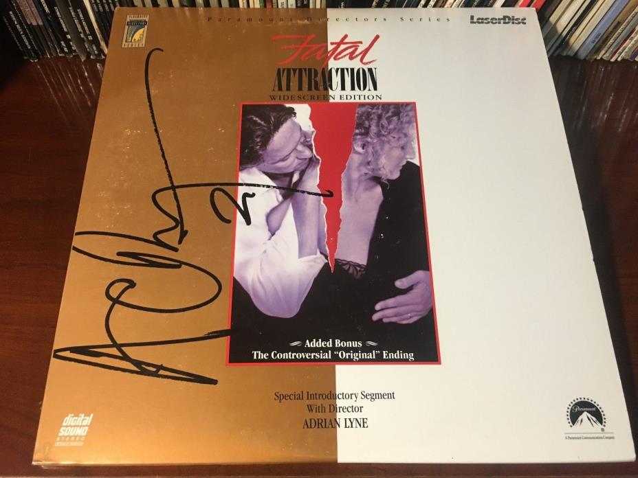 Laserdisc FATAL ATTRACTION 1987 Michael Douglas Widescreen Edition 2-Disc Set LD