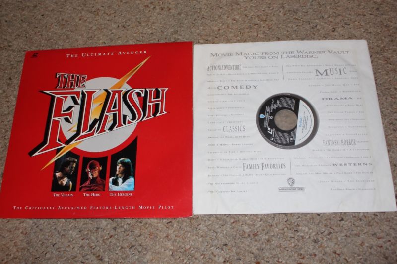The Flash LaserDisc w/ Sleeve