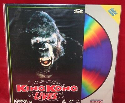 Laserdisc {n} * King Kong Lives * Brian Kerwin Linda Hamilton Peter Elliott