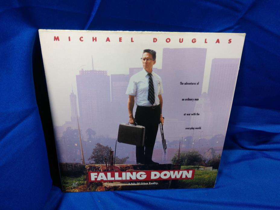 Falling Down Laserdisc 1992 Film Movie WB Michael Douglas Robert Duvall