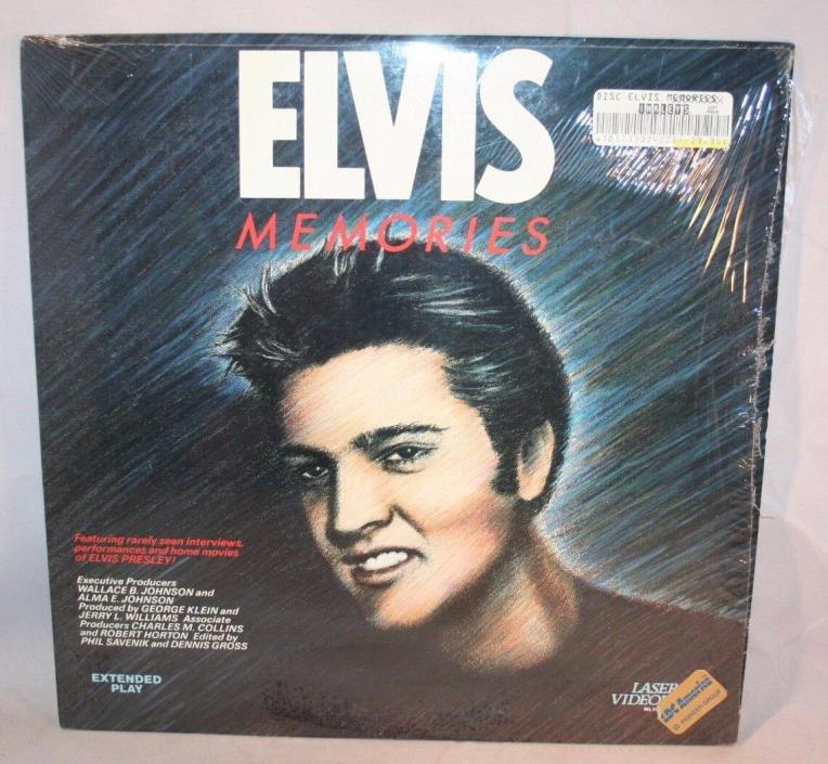 Laserdisc [y] * Elvis * Memories Extended Play