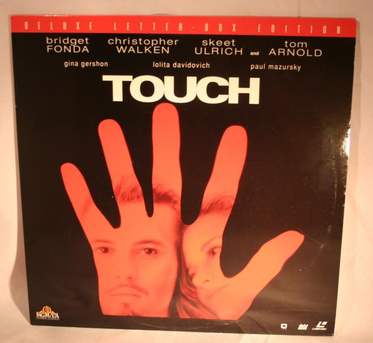 Laserdisc [j] * Touch *  Bridget Fonda Christopher Walken Skeet Ulrich LetterBox