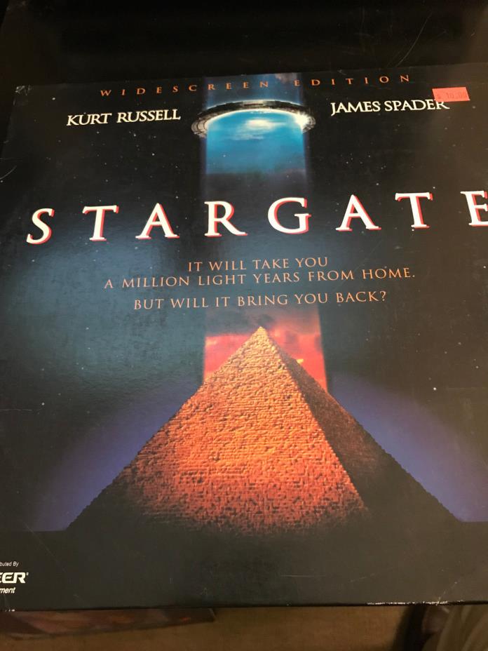 STARGATE DELUXE EDITION LASERDISC gatefold jacket 2LD Russel, Spader