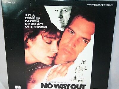 Laserdisc {f} * No Way Out * Kevin Costner Gene Hackman Sean Young