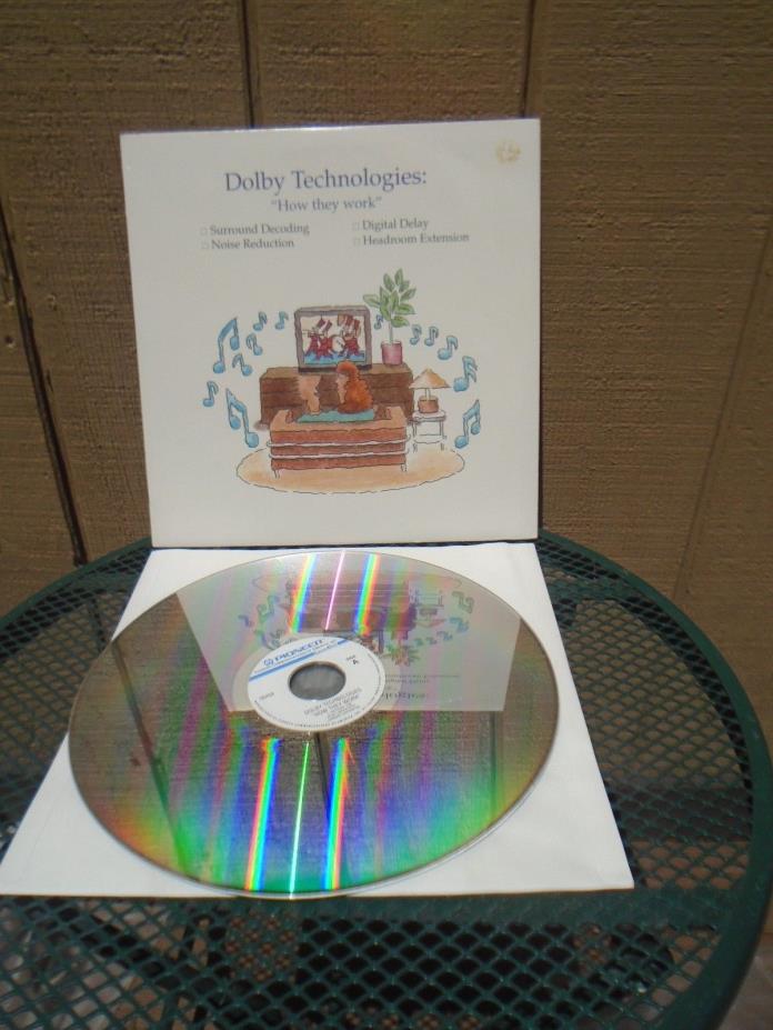 Dolby Technologoes How They Work Laser Disc Laserdisc
