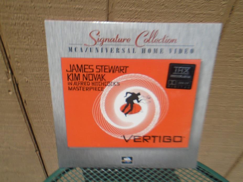 Vertigo James Stewart Kim Novak Signature Coll. Laser Disc Laserdisc New Sealed
