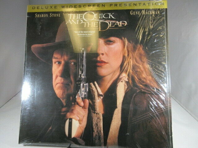 The Quick and the Dead (1995) Sharon Stone Widescreen Rare LaserDisc Western