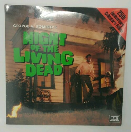 NIGHT OF THE LIVING DEAD 25th Anniversary Edition Laserdisc George Romero SEALED