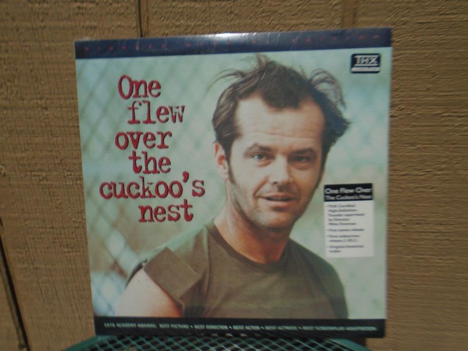 One Flew Over The Cuckoo's Nest Pioneer Laser Disc Laserdisc New Factory Sealed