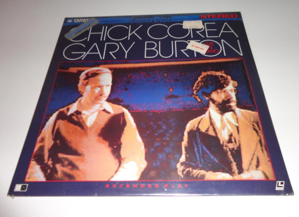 CHICK COREA & GARY BURTON - LIVE IN TOKYO Laserdisc LD Sealed New NOS Laser Disc